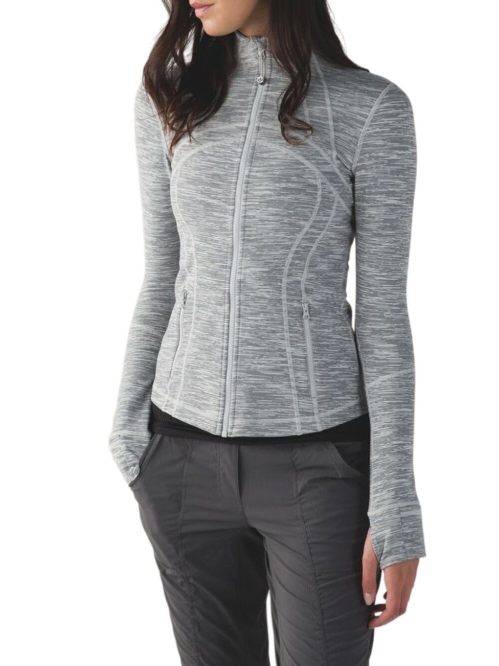 LULULEMON Wee Are From Space Silver Spoon Define Jacket size 8